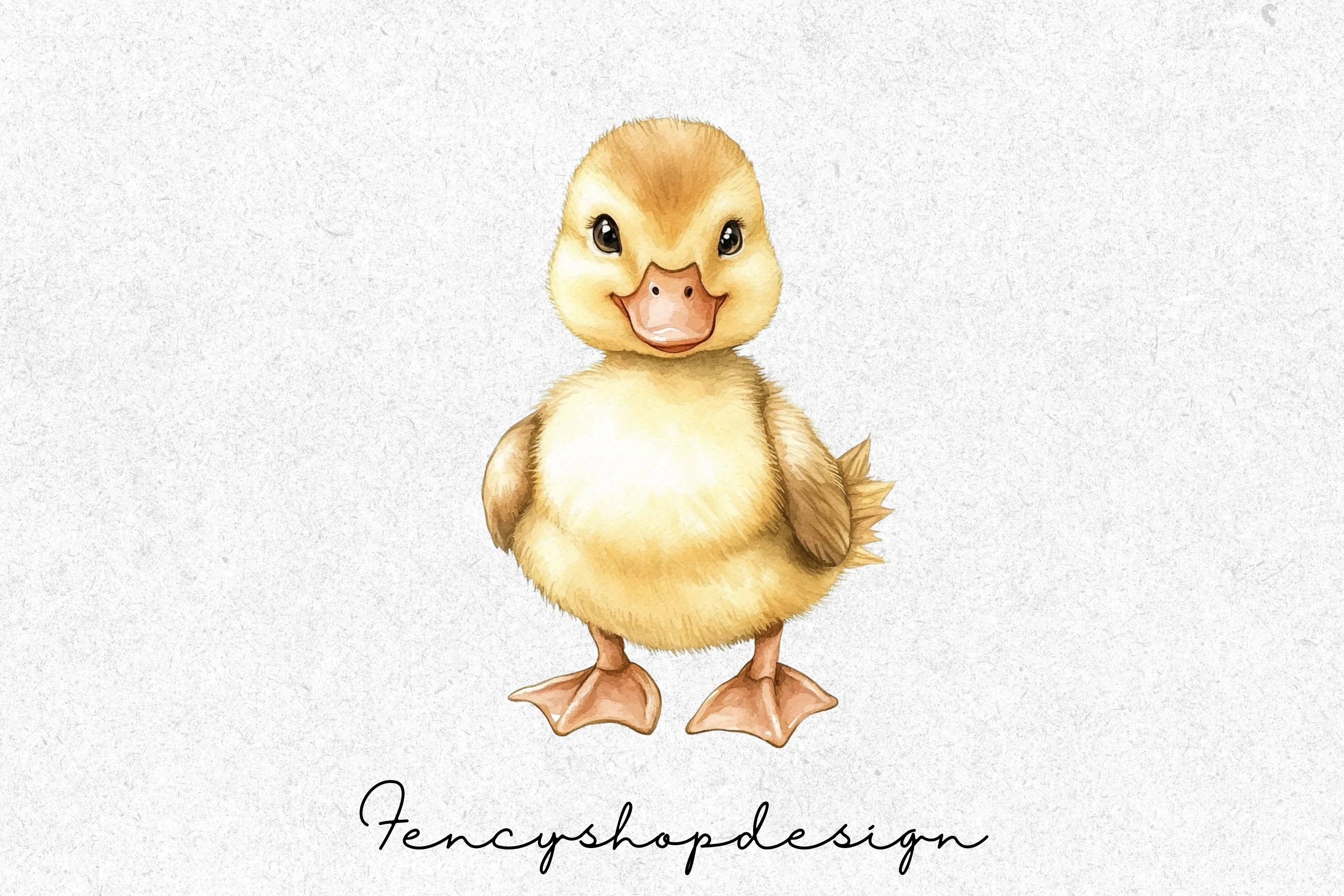 Adorable Baby Ducklings Clipart Bundle
