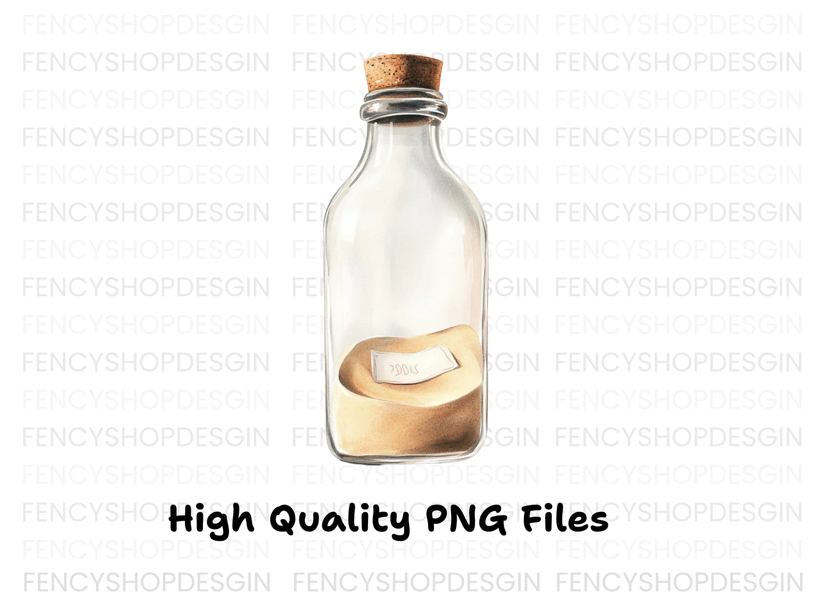 Message in a Bottle Clipart Bundle
