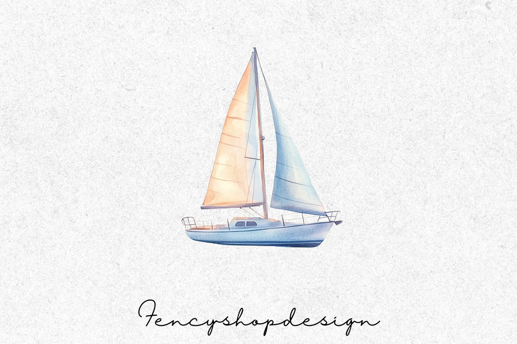 Sailboat Clipart Bundle