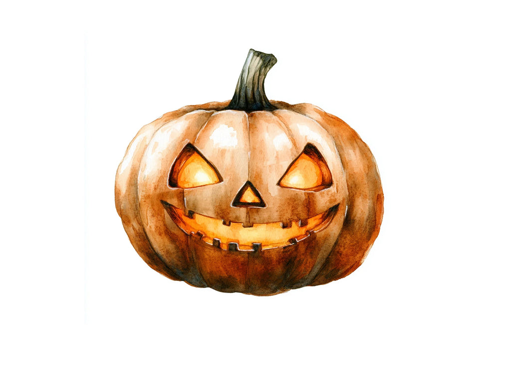 Halloween Jack-O'-Lanterns Clipart Bundle