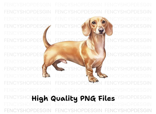Adorable Dachshund Clipart Bundle