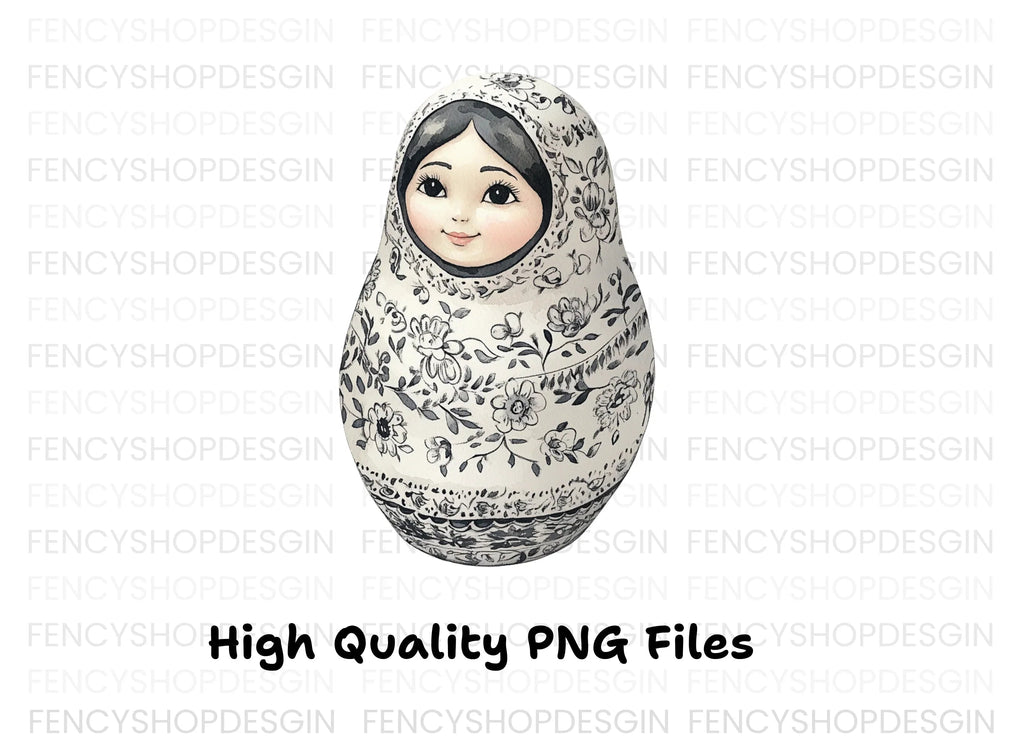 Matryoshka Doll Clipart Bundle