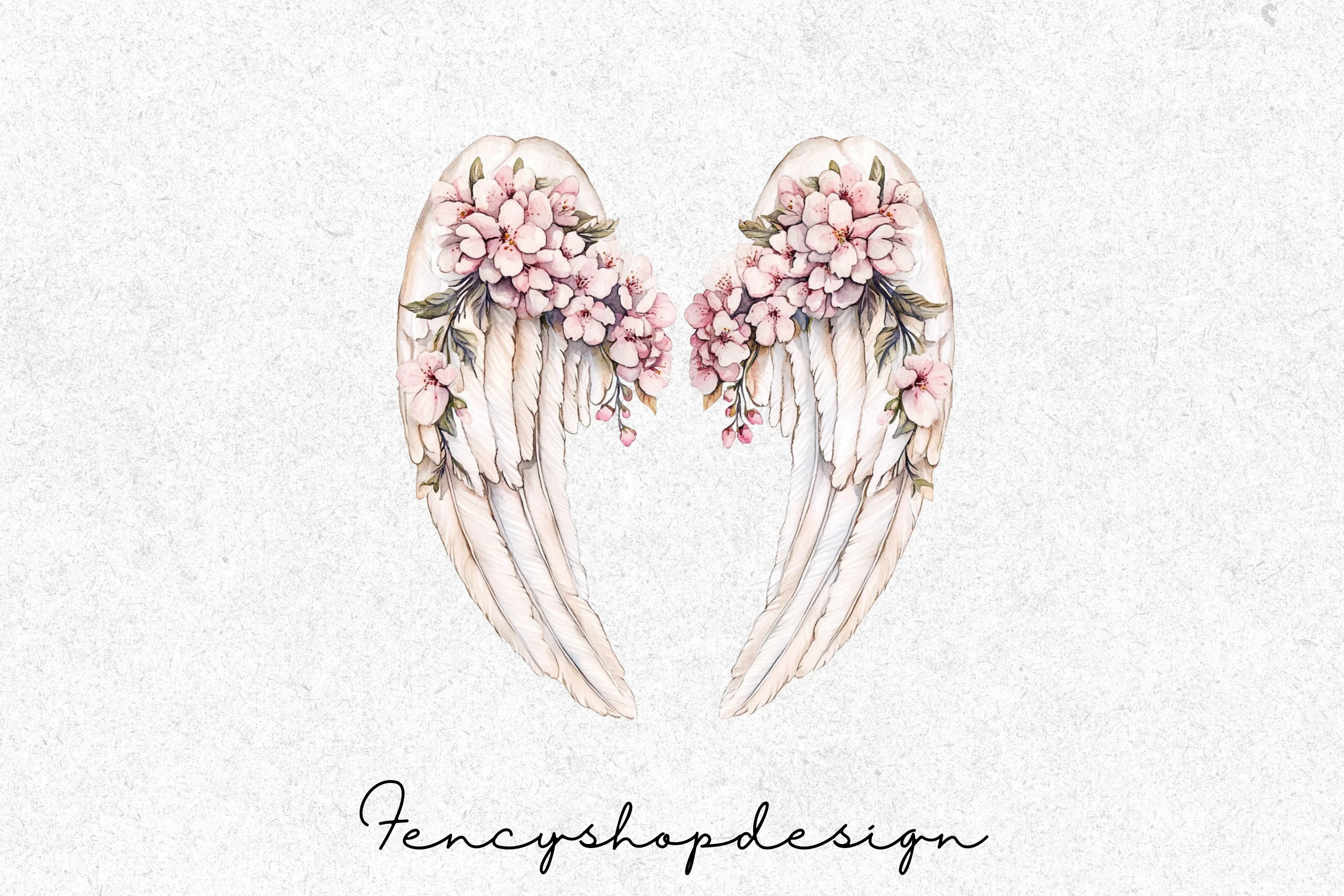 Angel Wings Clipart Bundle