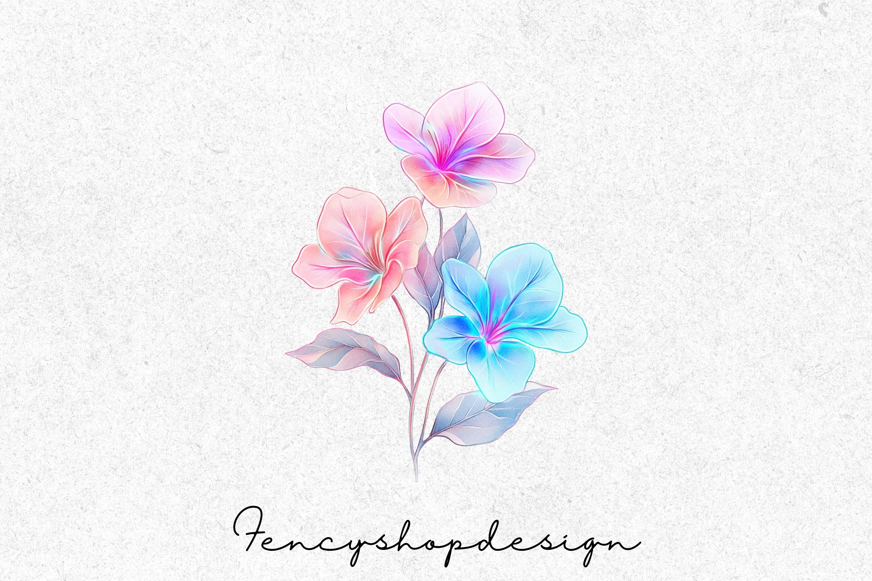 Delicate Floral Clipart Bundle