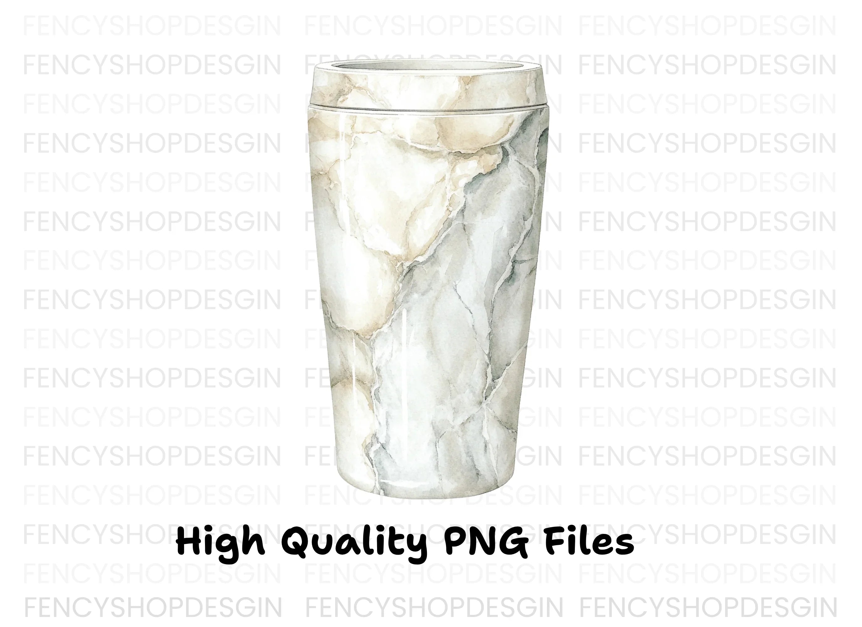 Marble Tumbler Designs Clipart Bundle