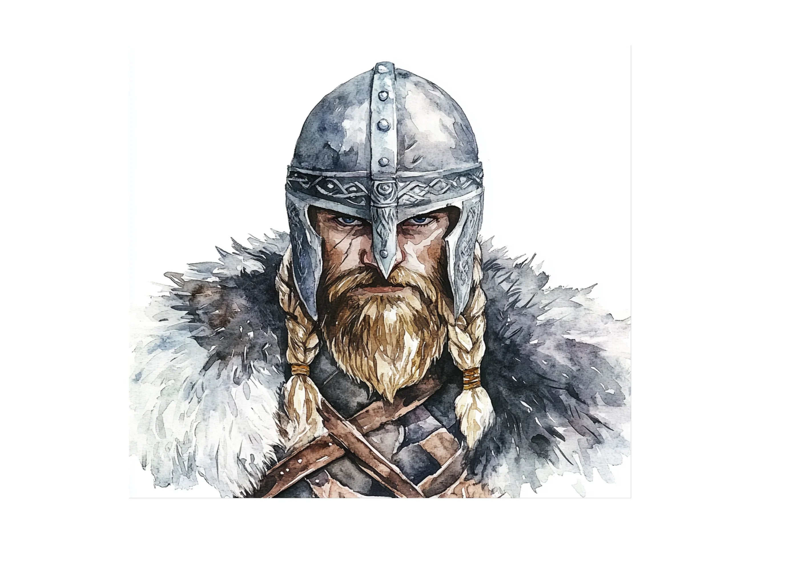 Norsemen With Shields Clipart Bundle