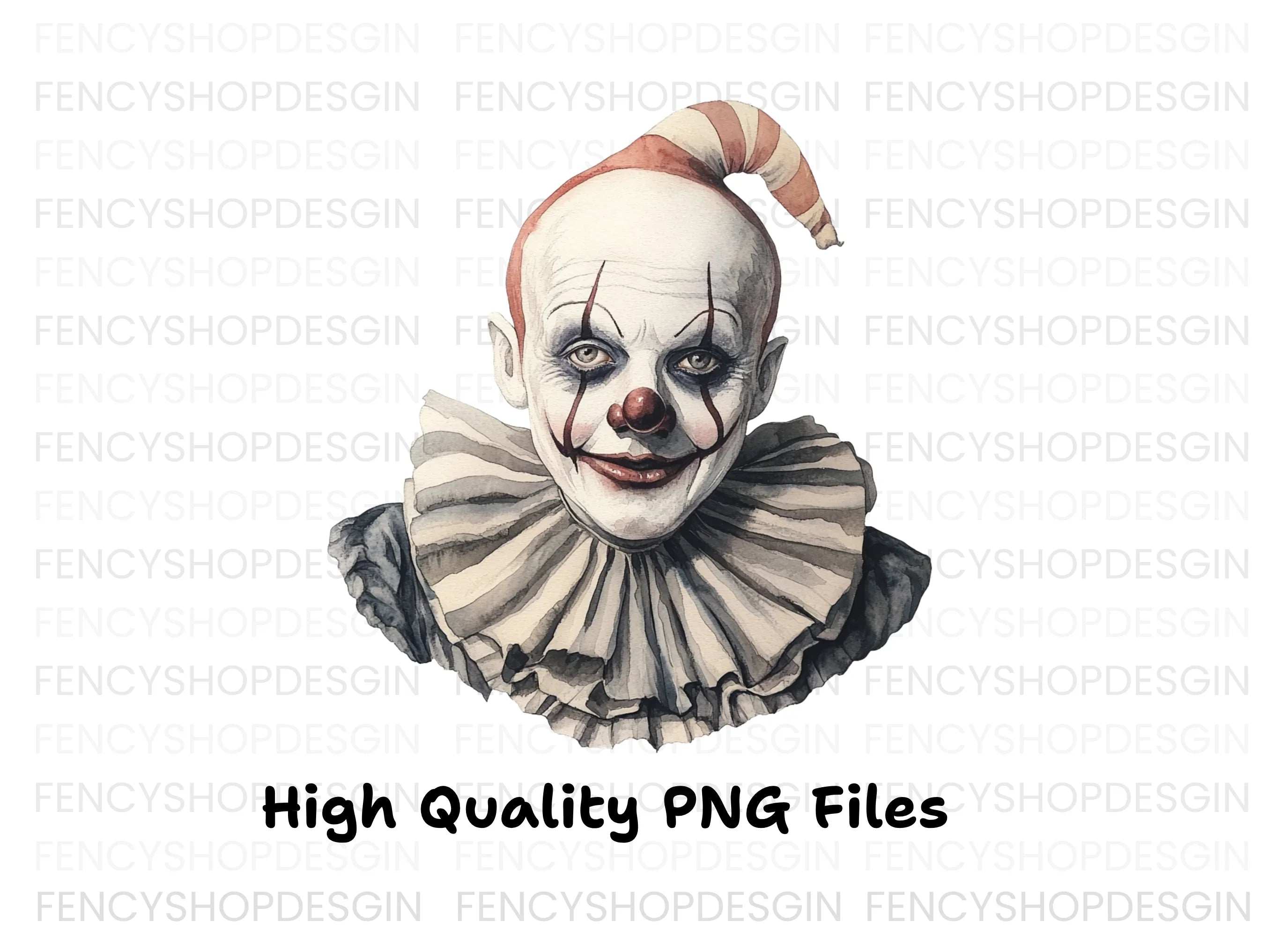 Smiling Clown Clipart Bundle