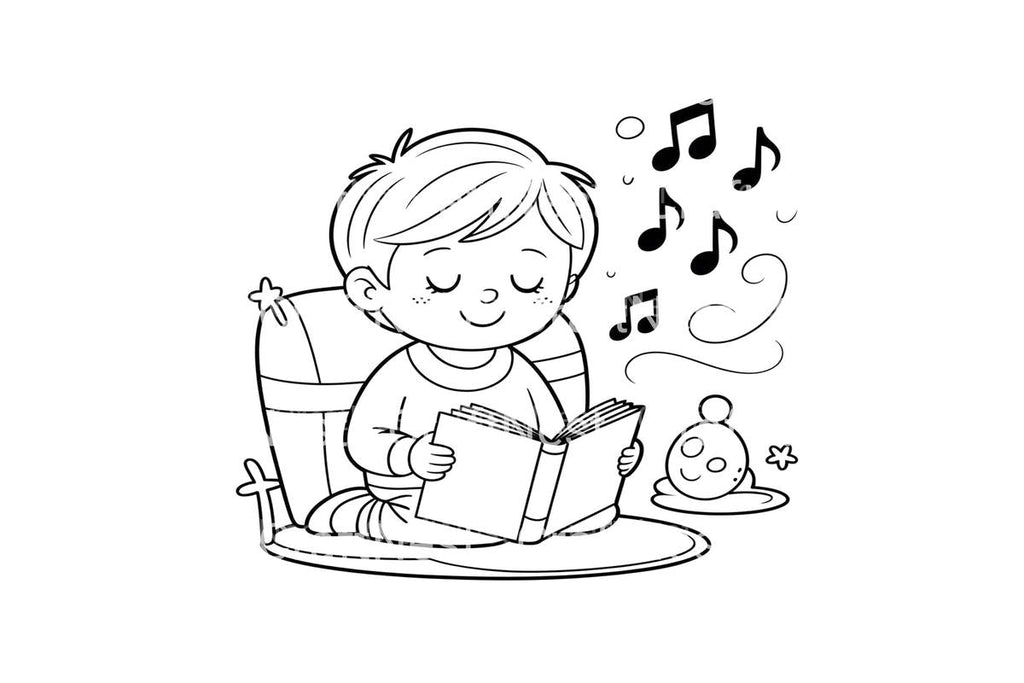 Baby ReadingPlanner Coloring Books