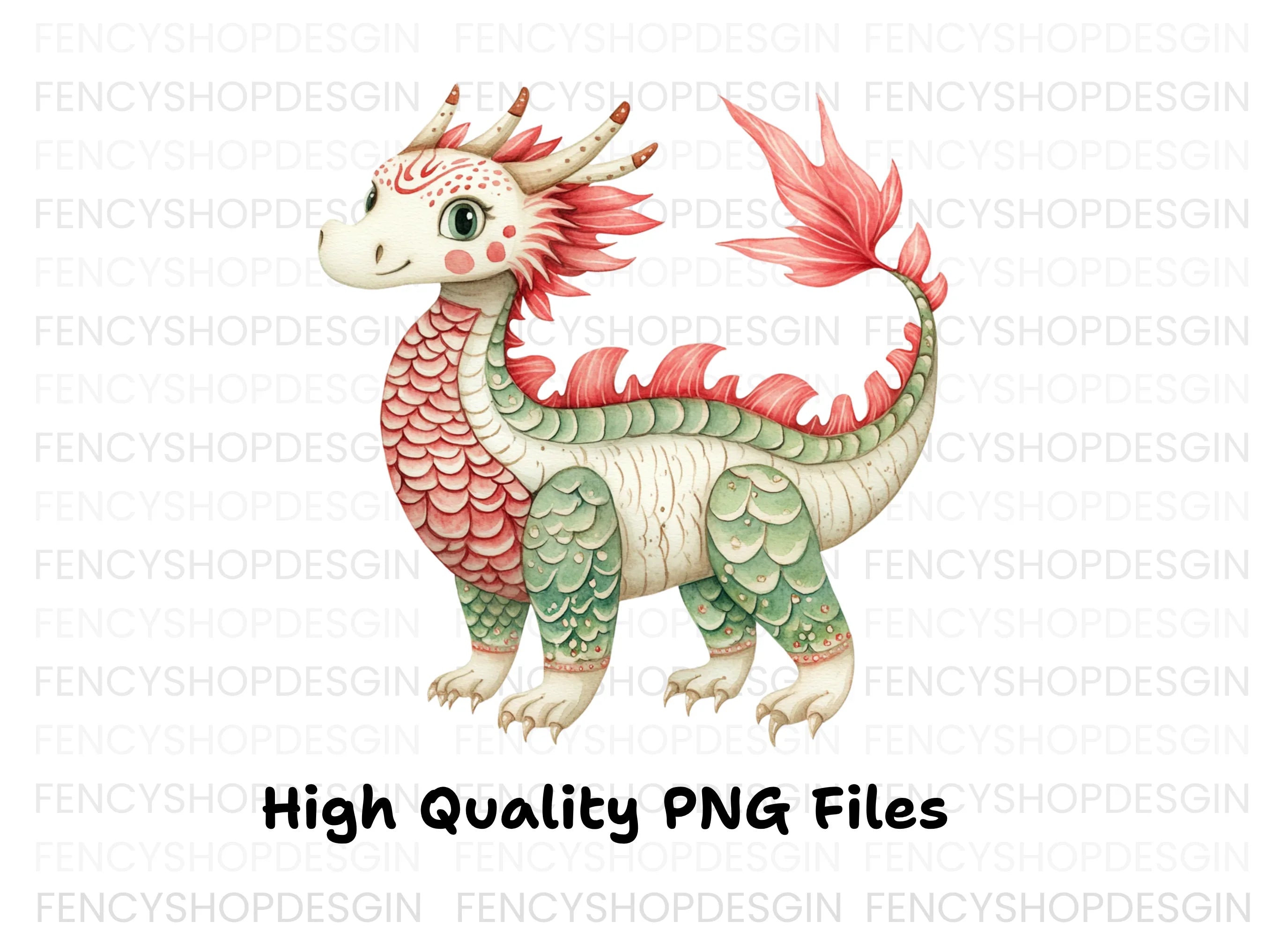 Cute Dragon Clipart Bundle