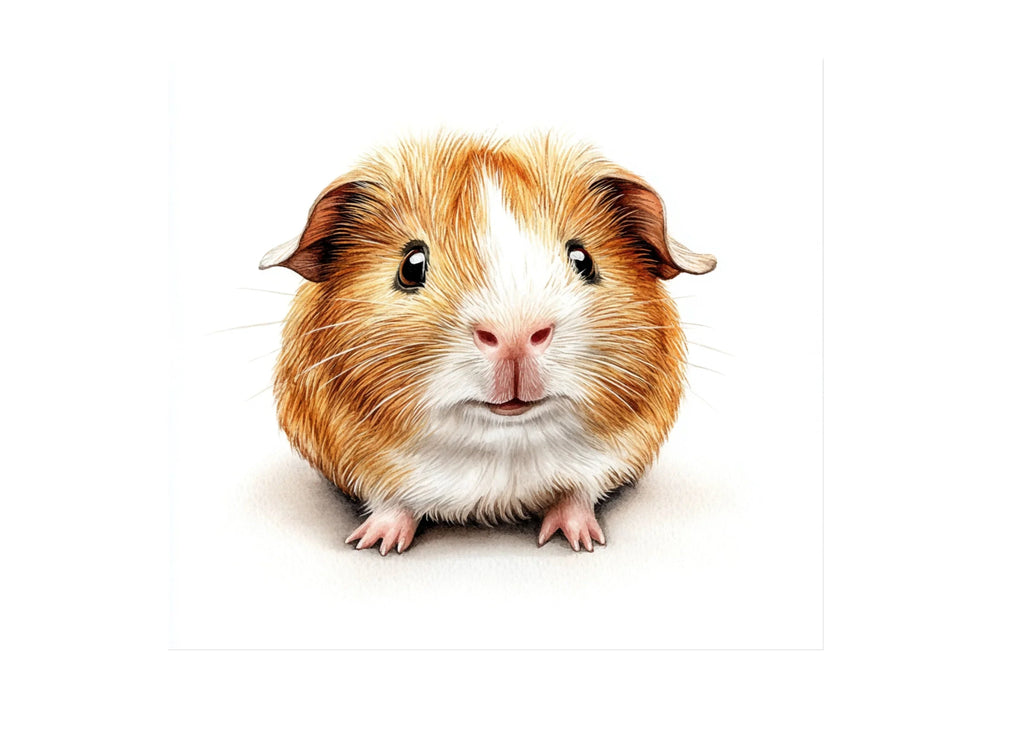 Cute Guinea Pig Clipart Bundle