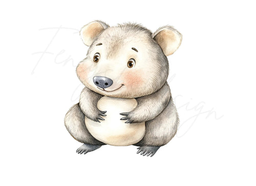 Adorable Koala Bear Clipart Bundle
