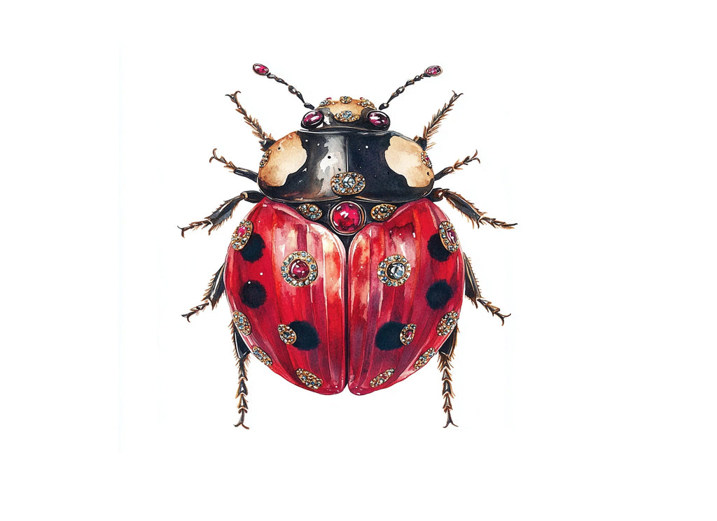 Jeweled Beetle Clipart Bundle