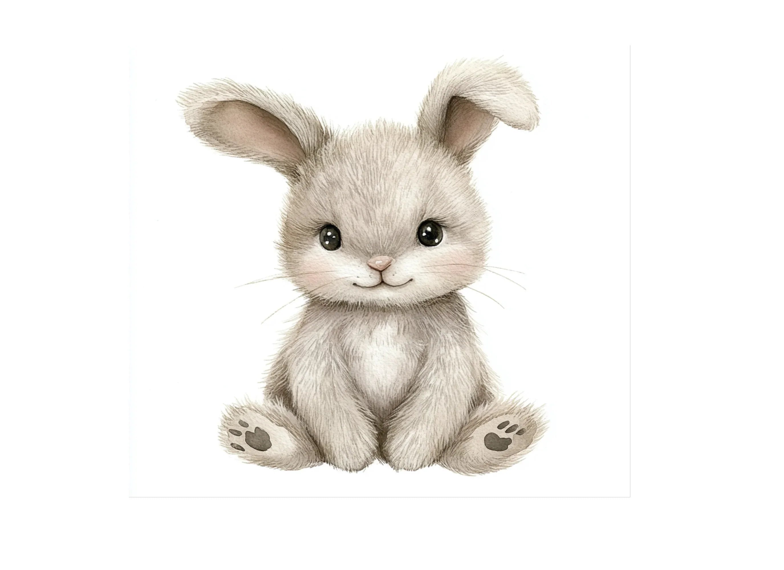 Adorable Baby Bunny Clipart Bundle