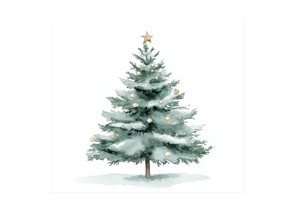 Christmas Tree Clipart Bundle