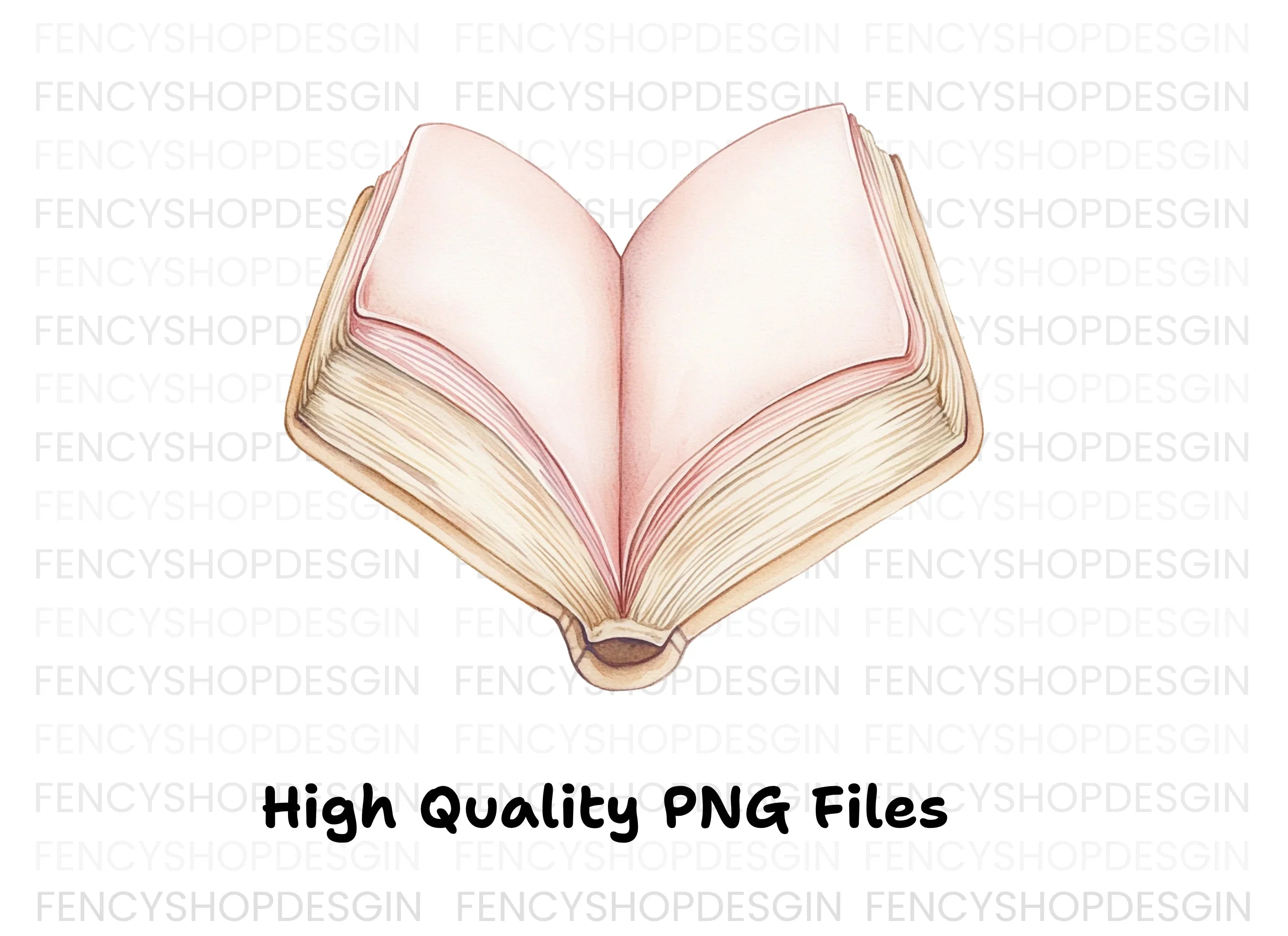Open Book Clipart Bundle