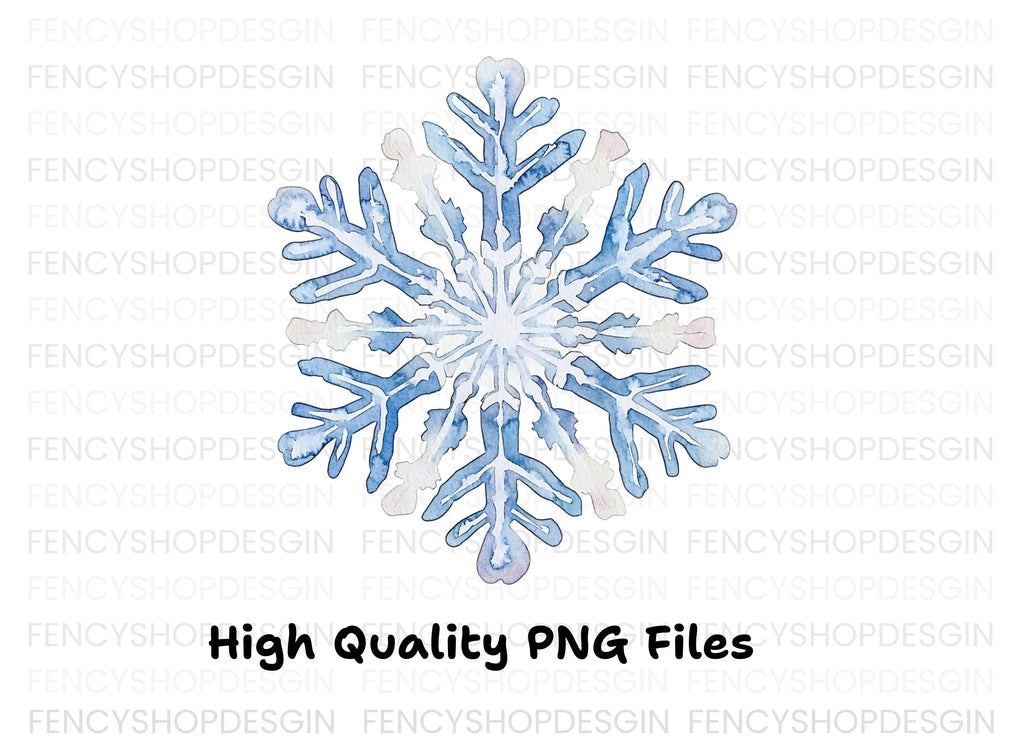 Snowflake Clipart Bundle