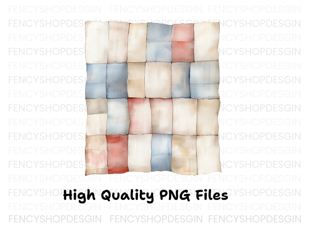 Quilt Blocks Clipart Bundle