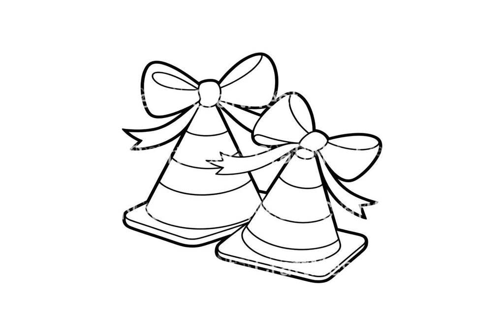 Festive Traffic Cone Coloring Books