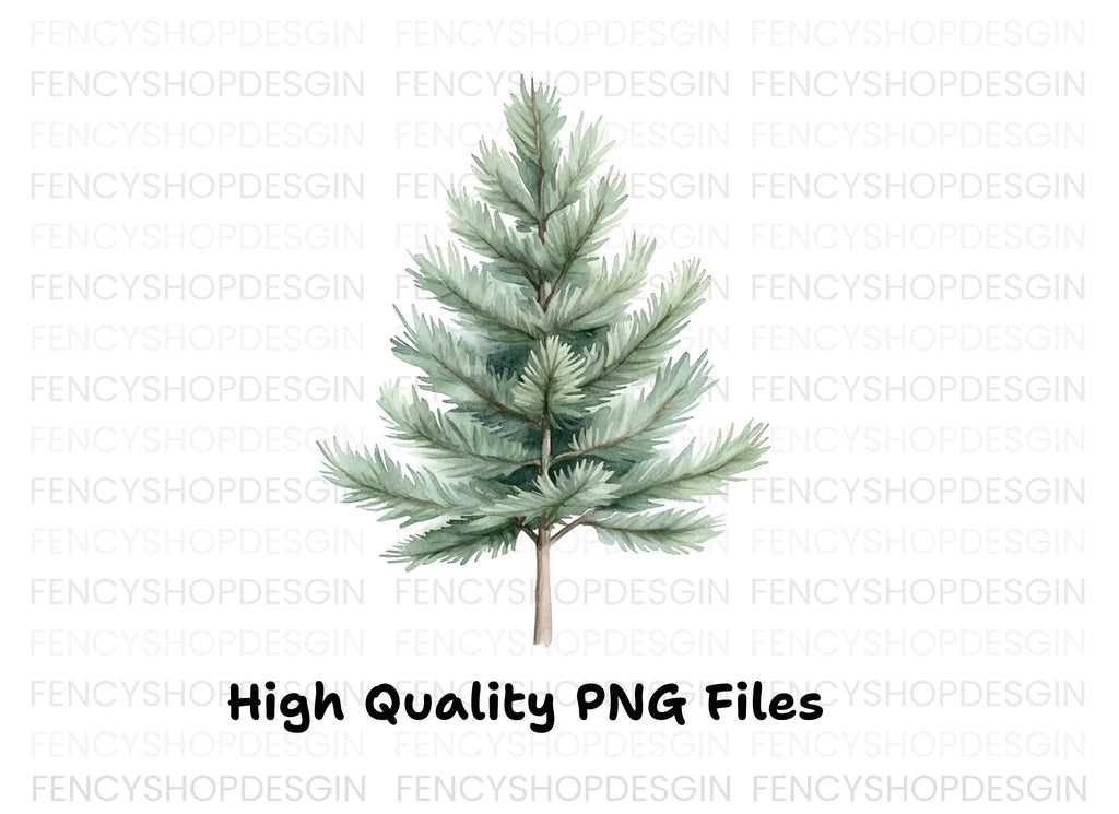 Pine Tree Clipart Bundle