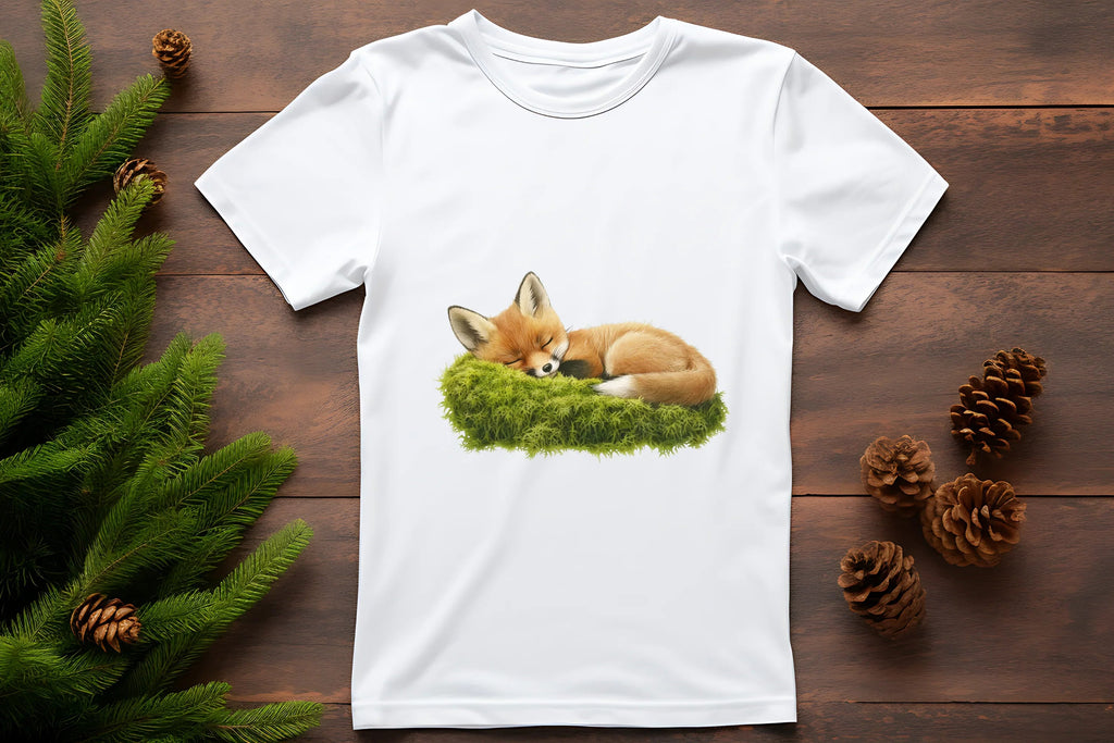 Sleeping Fox and Bunny Clipart Bundle