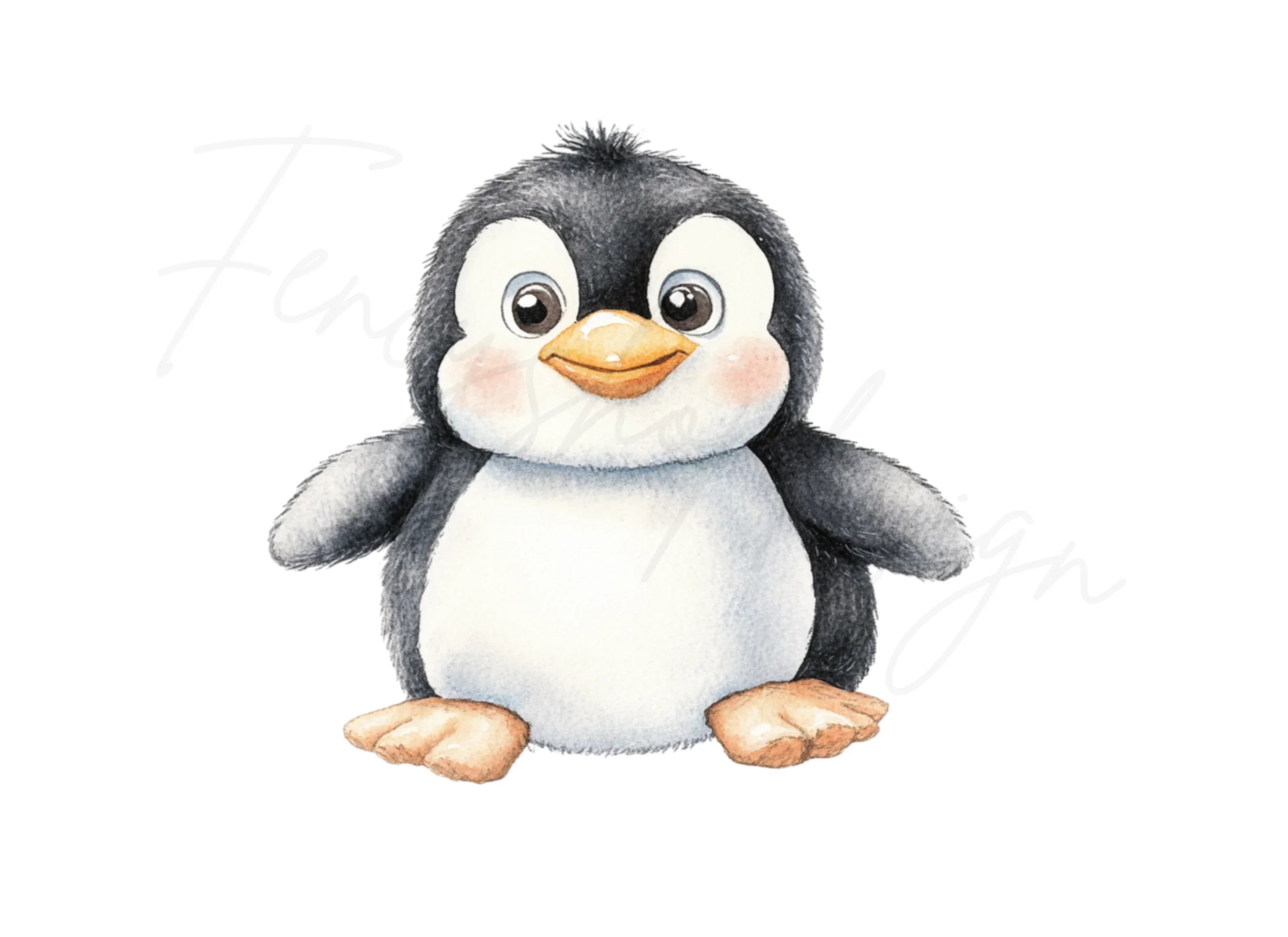 Charming Penguin Clipart Bundle