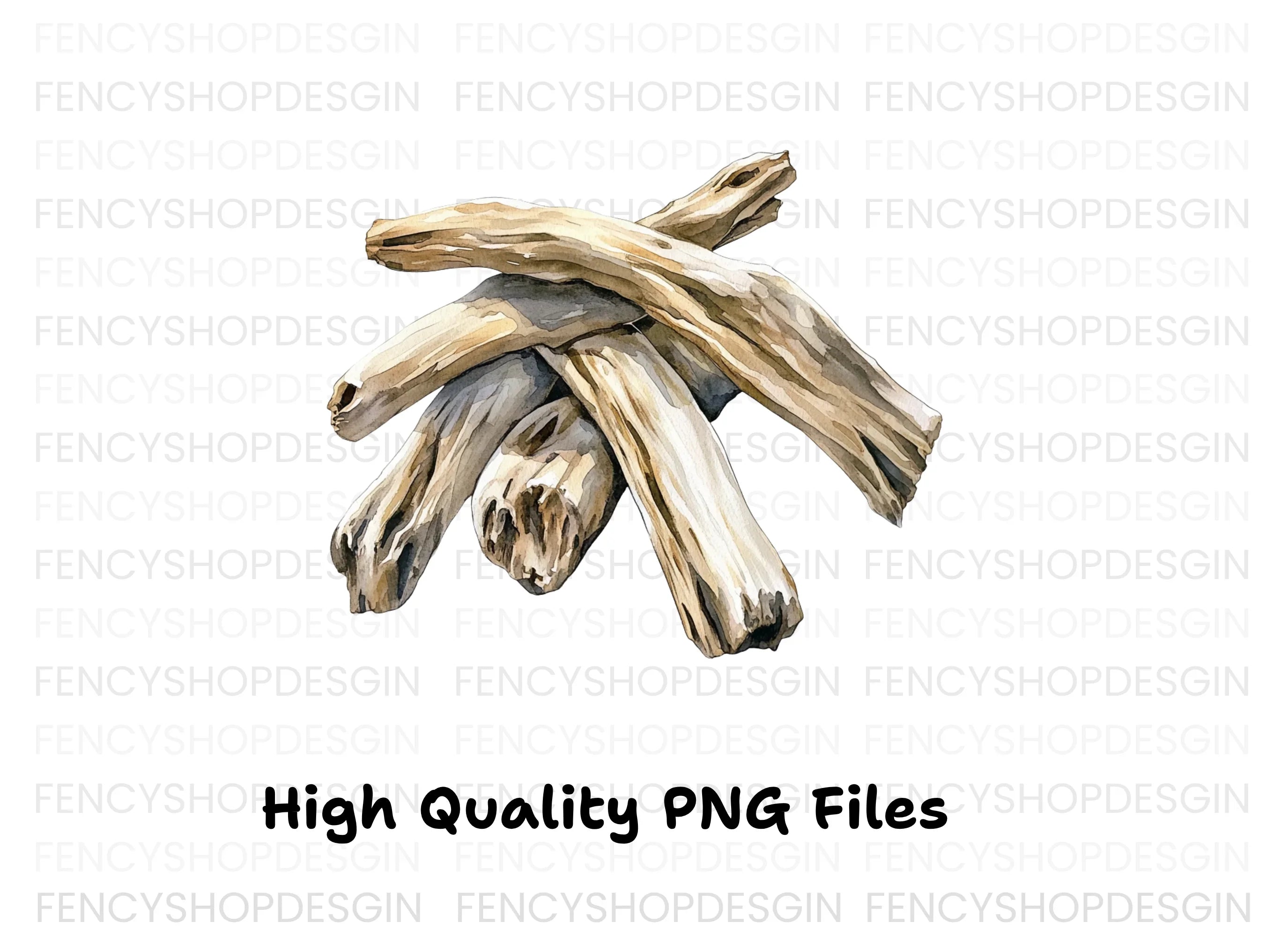 Driftwood Clipart Bundle
