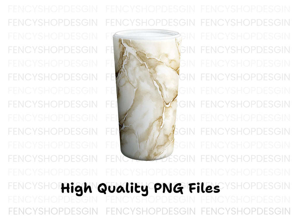 Gold Vein Marble Tumbler Clipart Bundle
