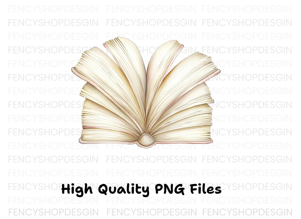 Open Book Clipart Bundle
