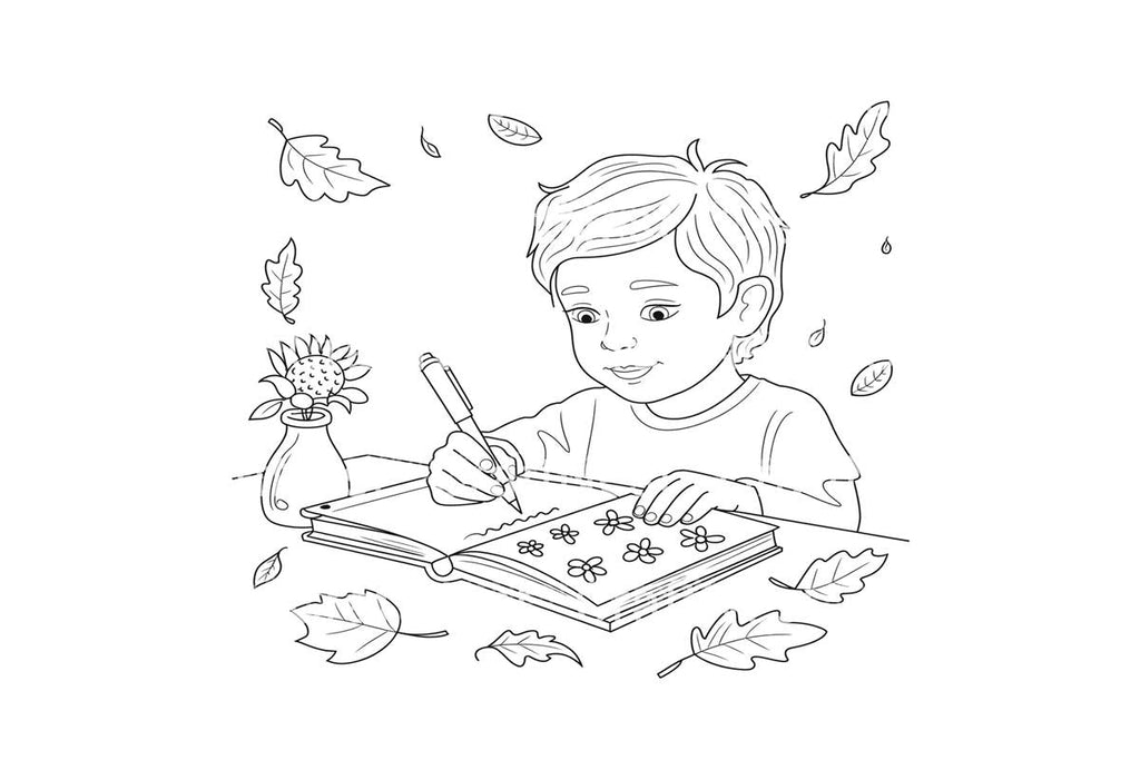 Thanksgiving Kids Fun Coloring Books