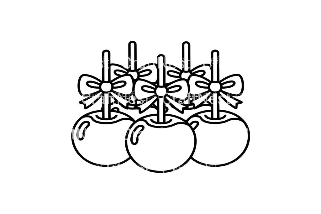 Caramel Apples Delight Coloring Books