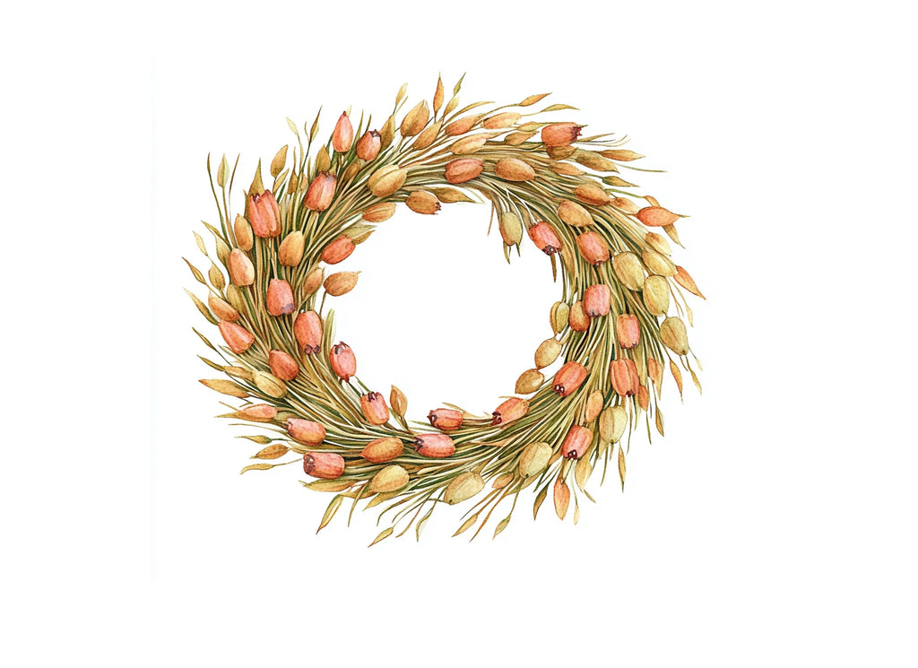 Autumn Wreath Clipart Bundle