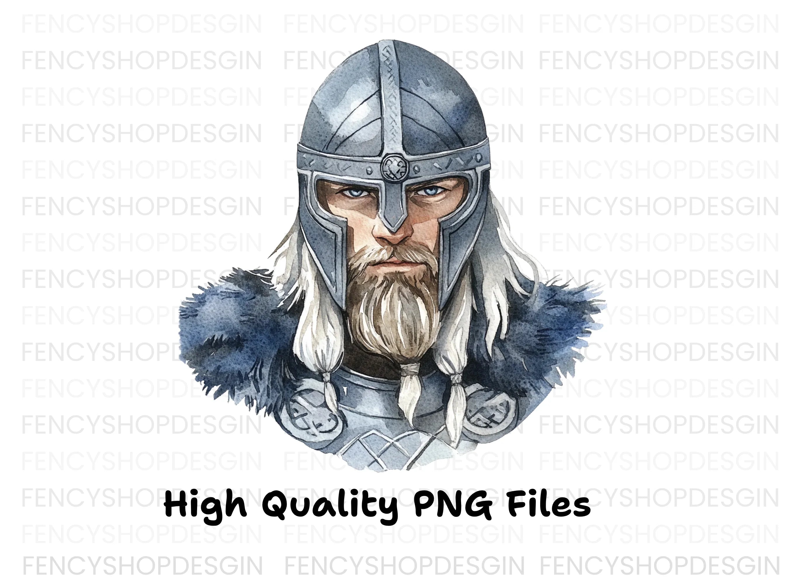 Viking Warrior Clipart Bundle
