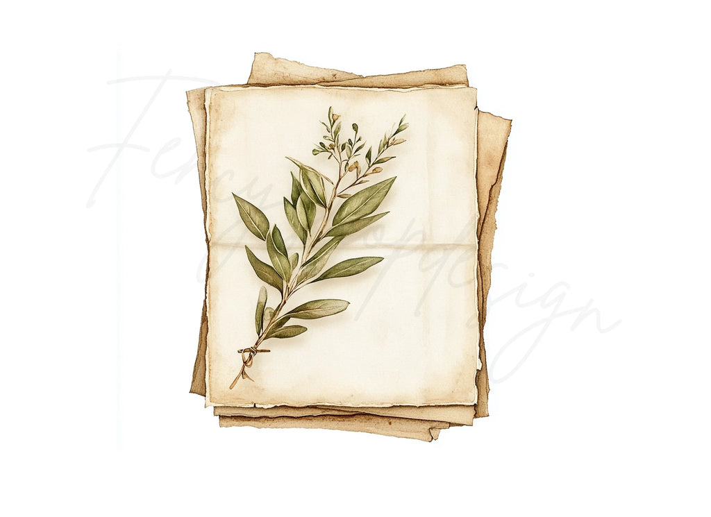 Vintage Floral Frames Clipart Bundle