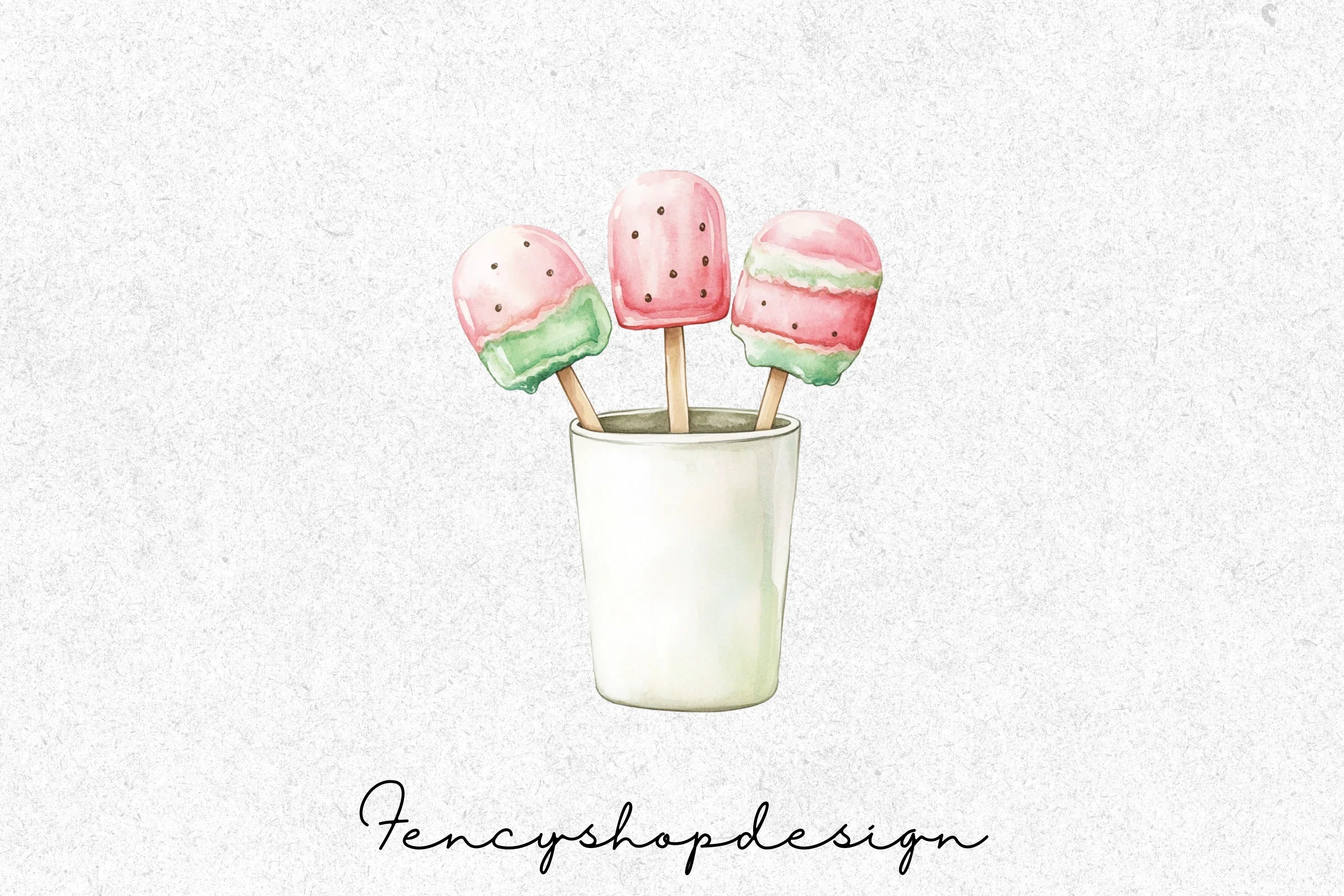 Summer Frozen Treats Clipart Bundle