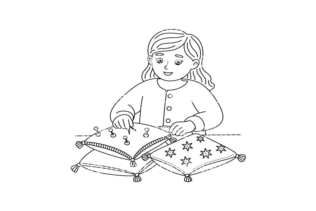 Santa Workshop Crafting Coloring Books