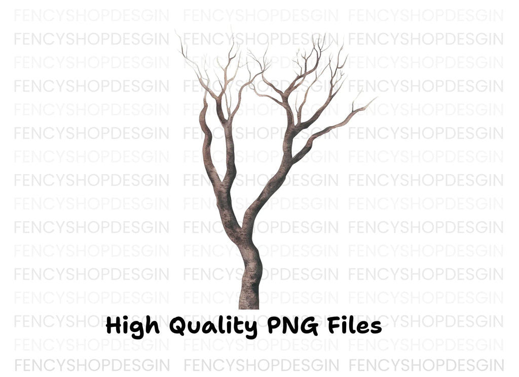 Bare Tree Branches Clipart Bundle