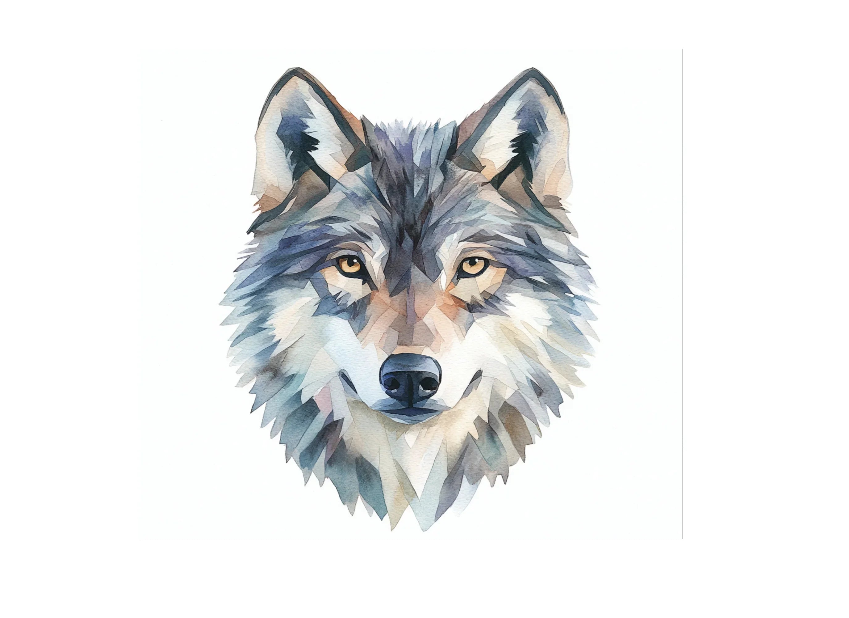 Wolf Head Clipart Bundle