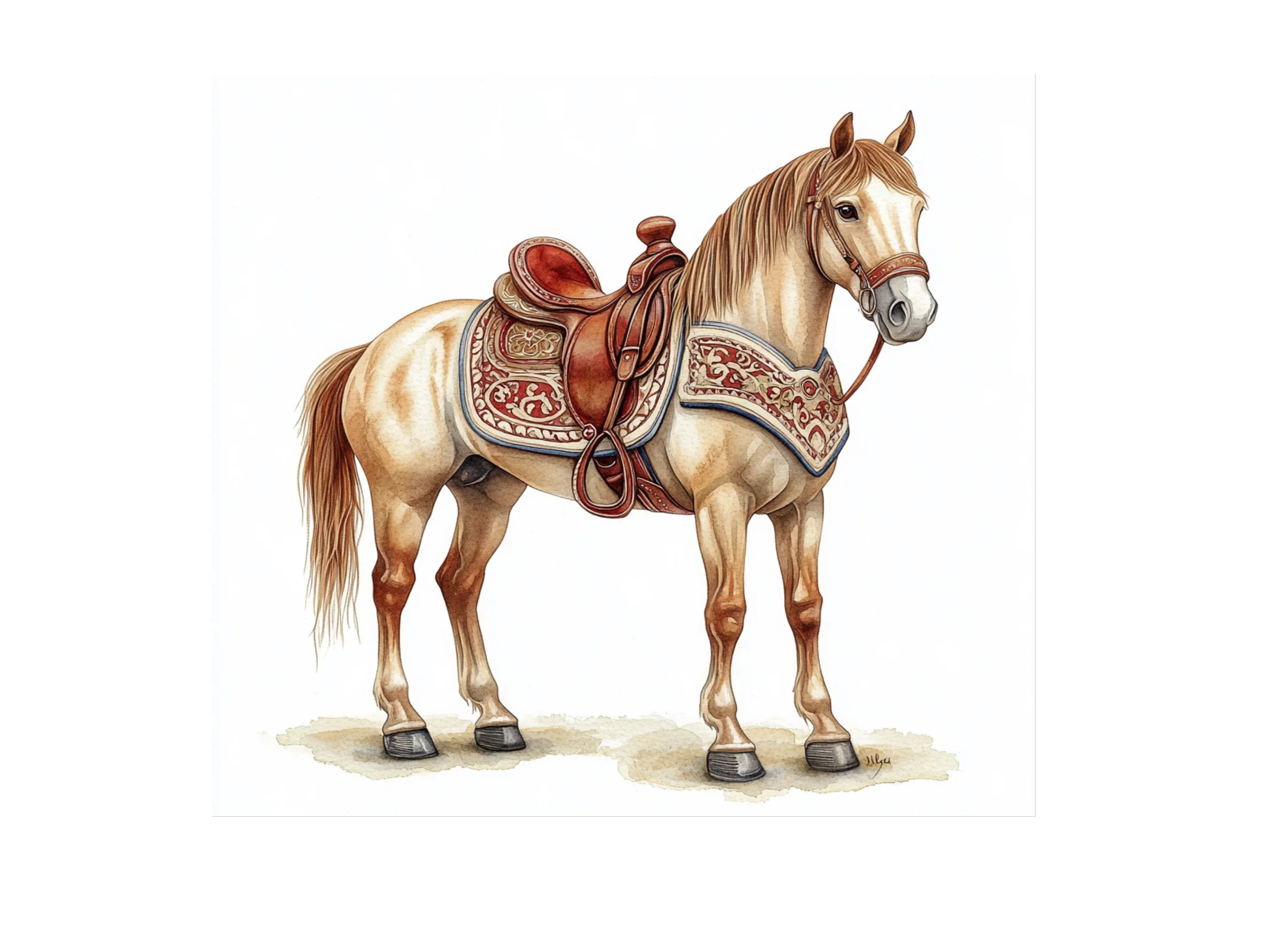 Western Horse Clipart Bundle
