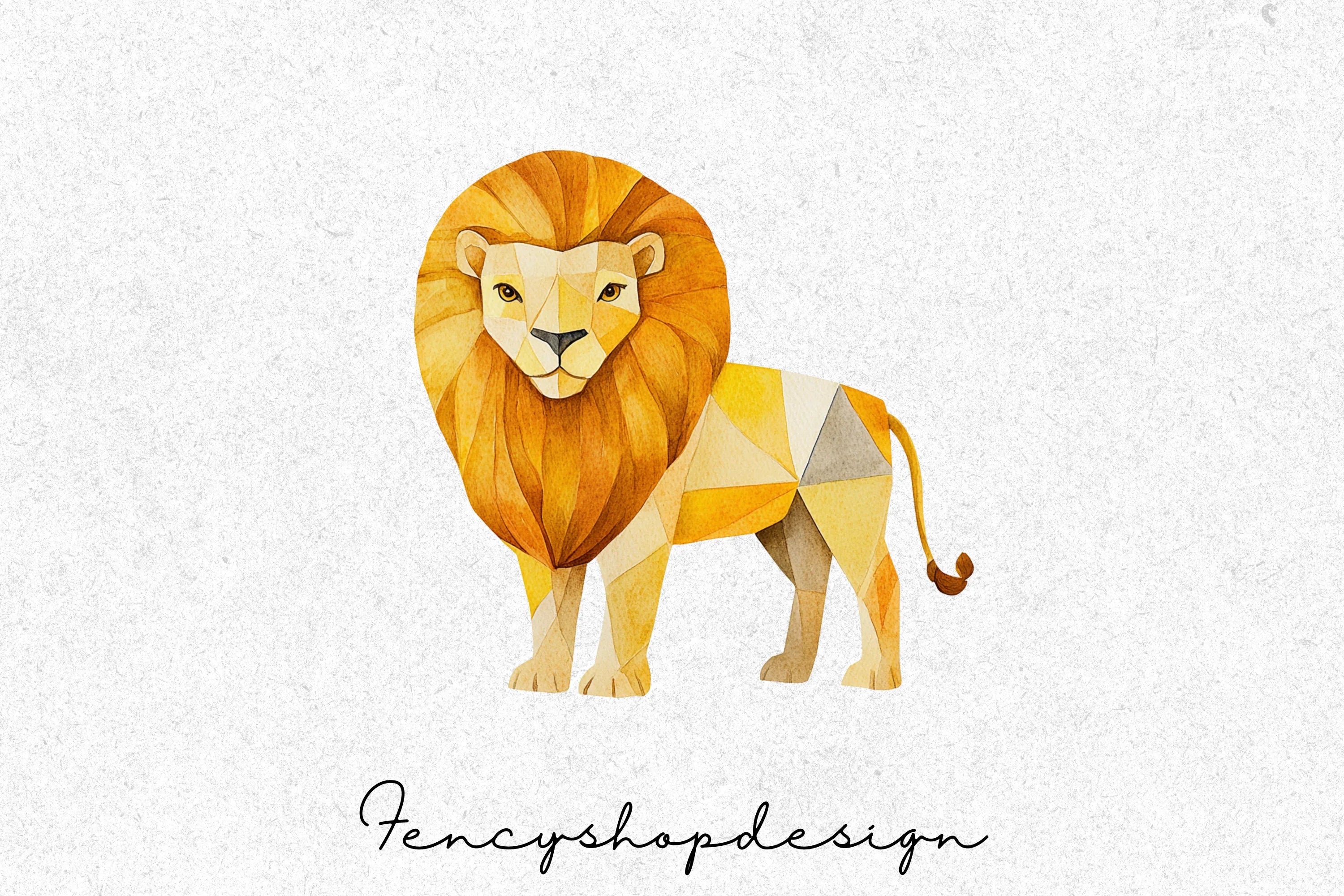 Majestic Lion Clipart Bundle