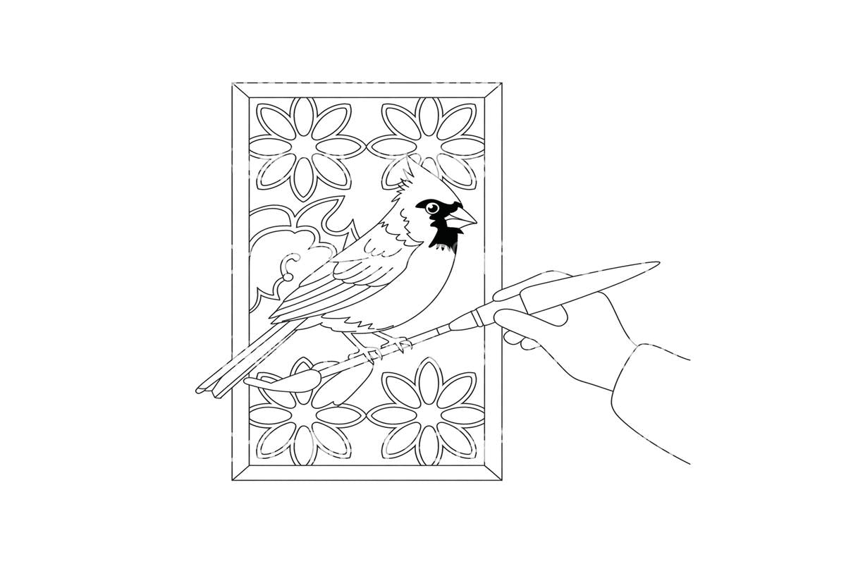 Christmas Ornament Gingerbread Coloring Books