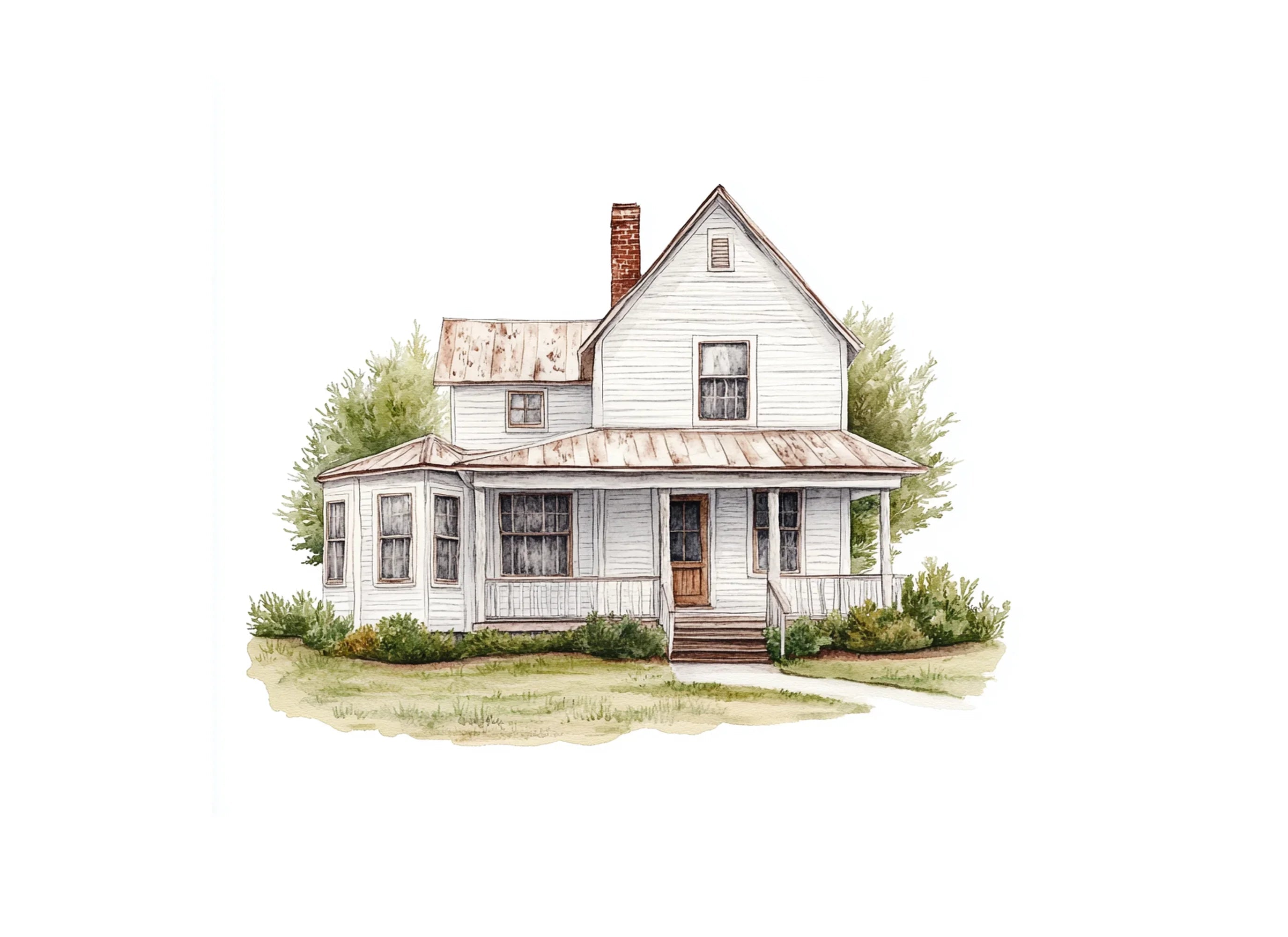 Farmhouse Clipart Bundle