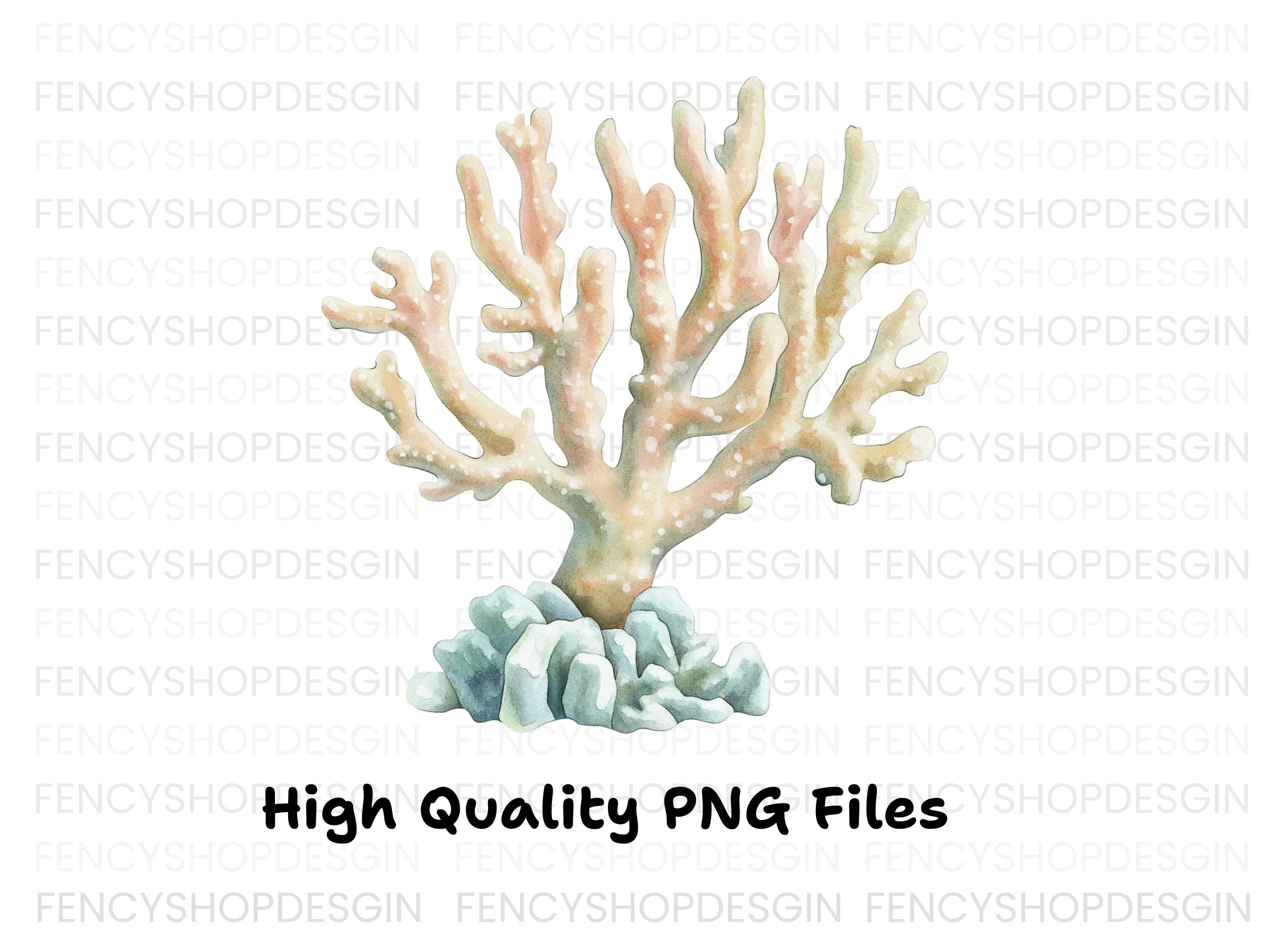 Coral Reef Clipart Bundle