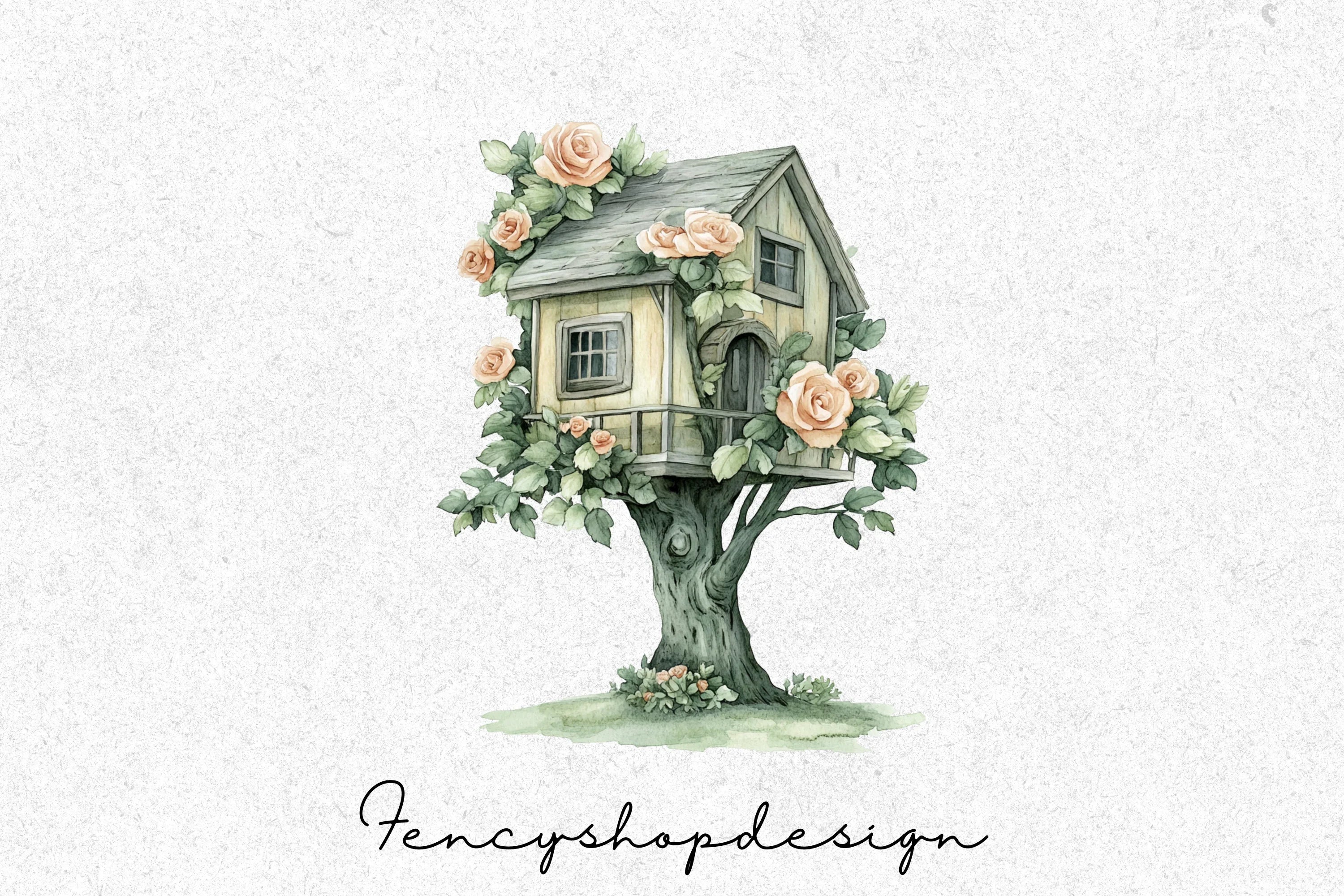 Treehouse Clipart Bundle