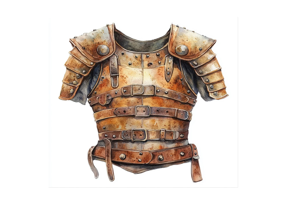 Medieval Armor Clipart Bundle