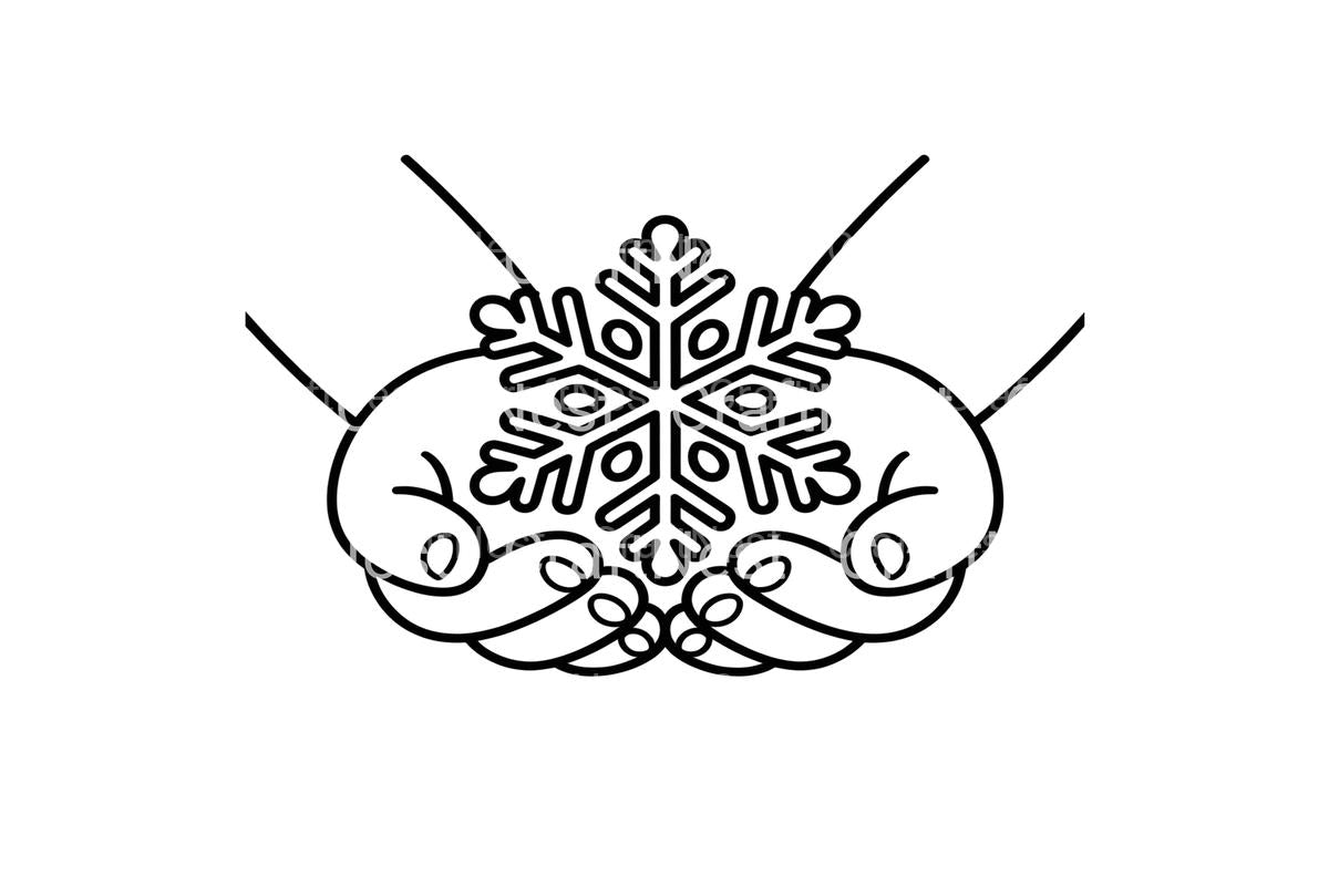 Snowflake and Ornament Coloring Books