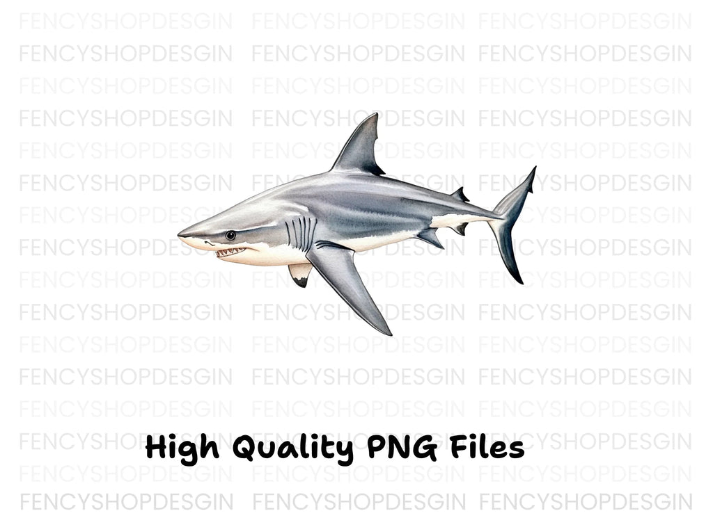 Great White Shark Clipart Bundle