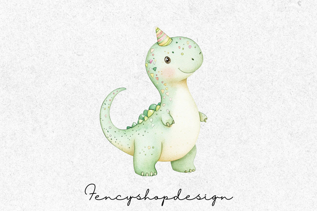 Cute Dinosaur Clipart Bundle