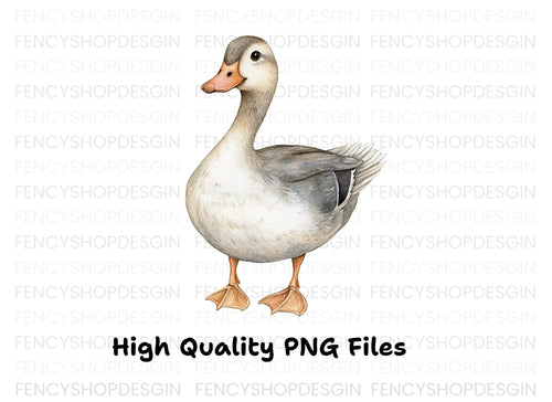 Adorable Goose Clipart Bundle