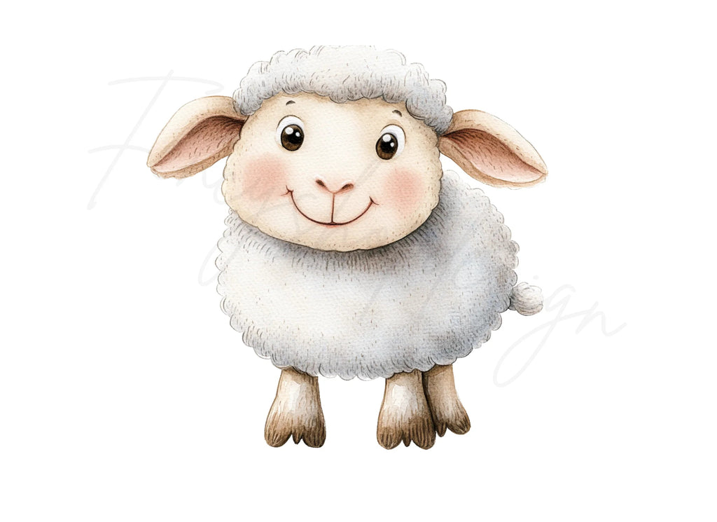 Cute Sheep Clipart Bundle