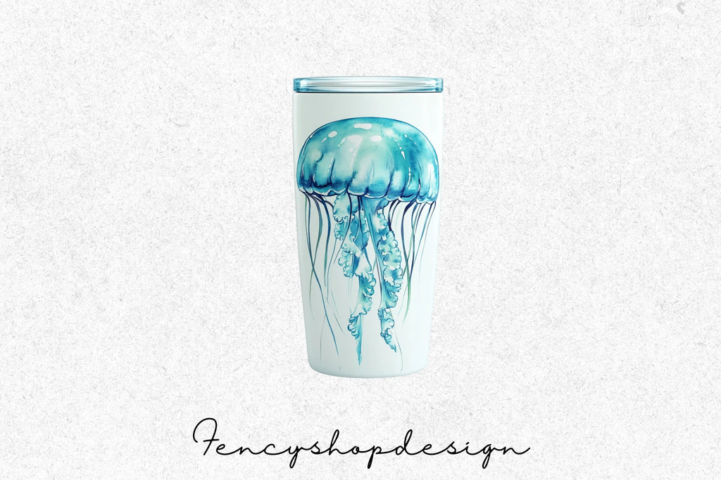 Jellyfish Ocean Clipart Bundle